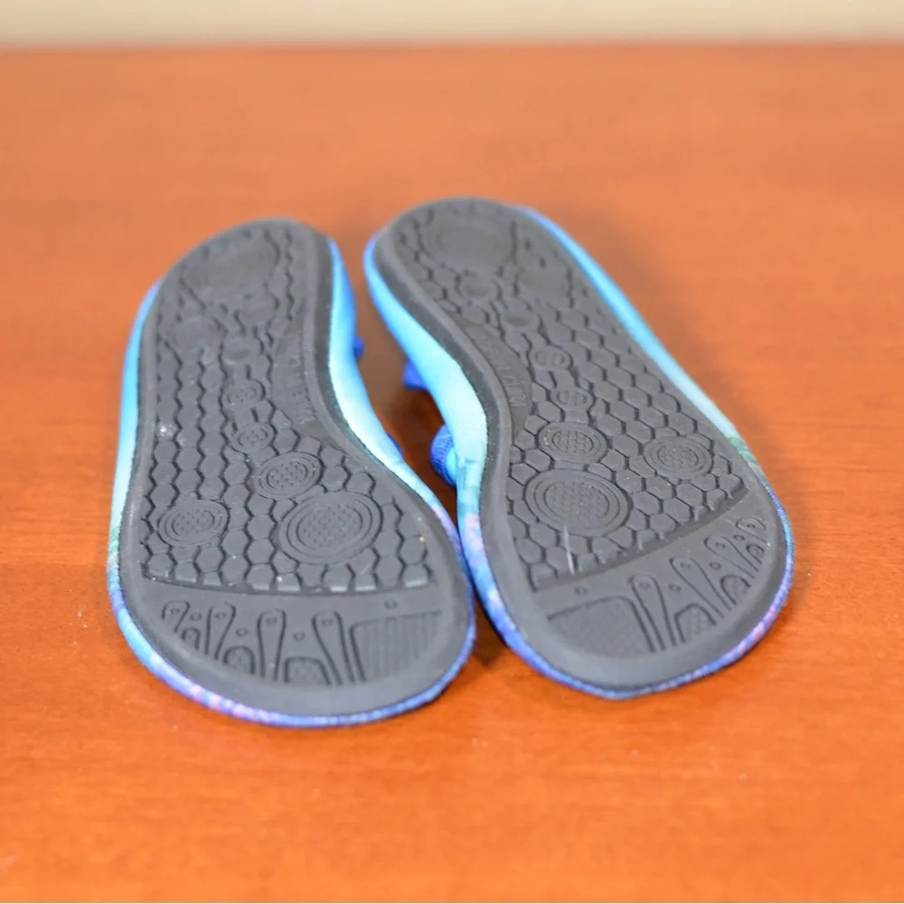 Unisex Boys Girls Water Shoe Shark Blue Size 10 Toddlers